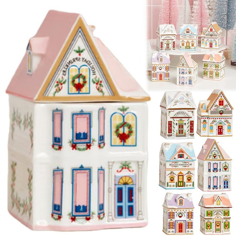 Home Fragrance Gingerbread - Holiday Village Spice House Set Mini