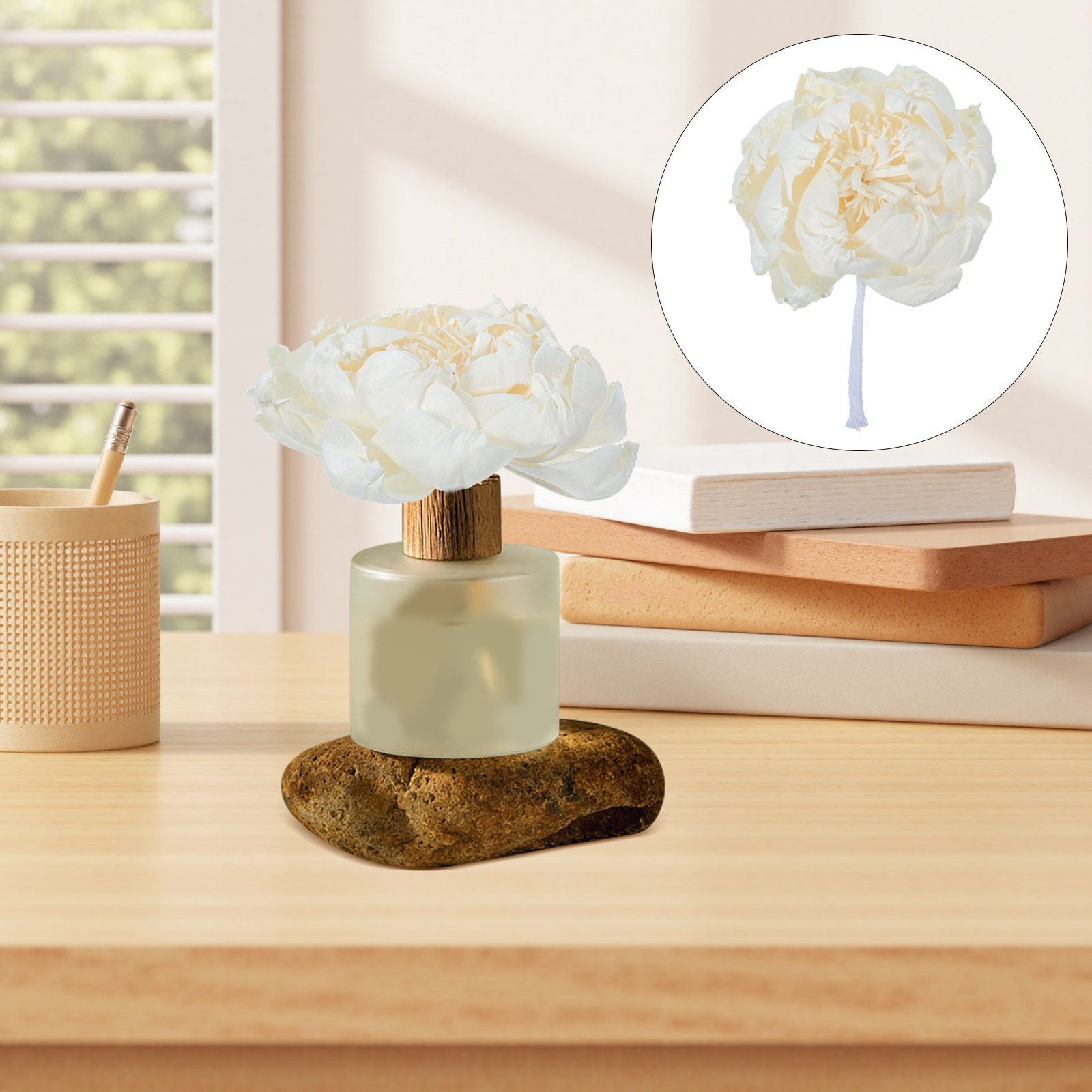 Peony Head Fragrance Diffuser  - Home Fragrance Essential Oils recension och pris