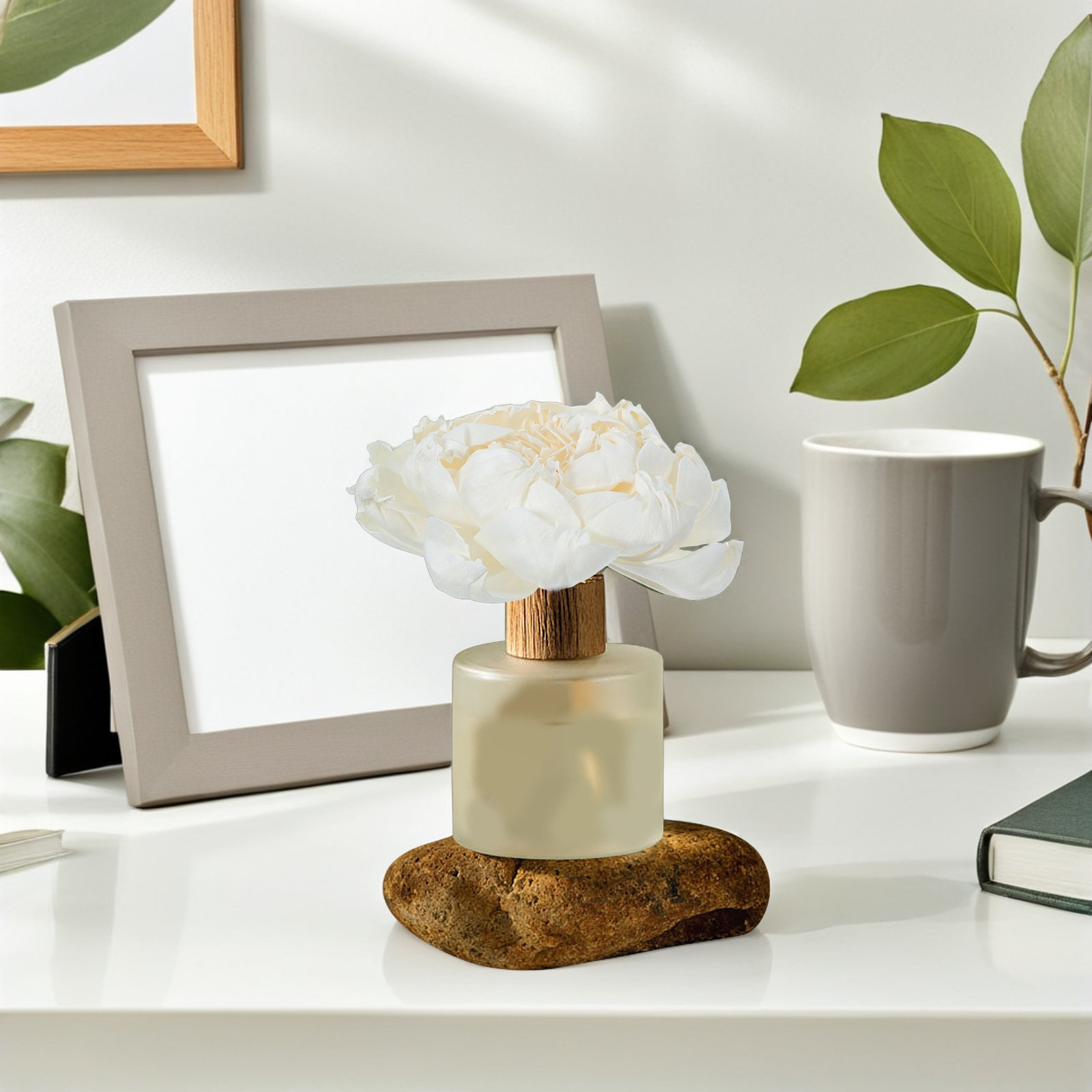 Peony Head Fragrance Diffuser  - Home Fragrance Essential Oils recension och pris