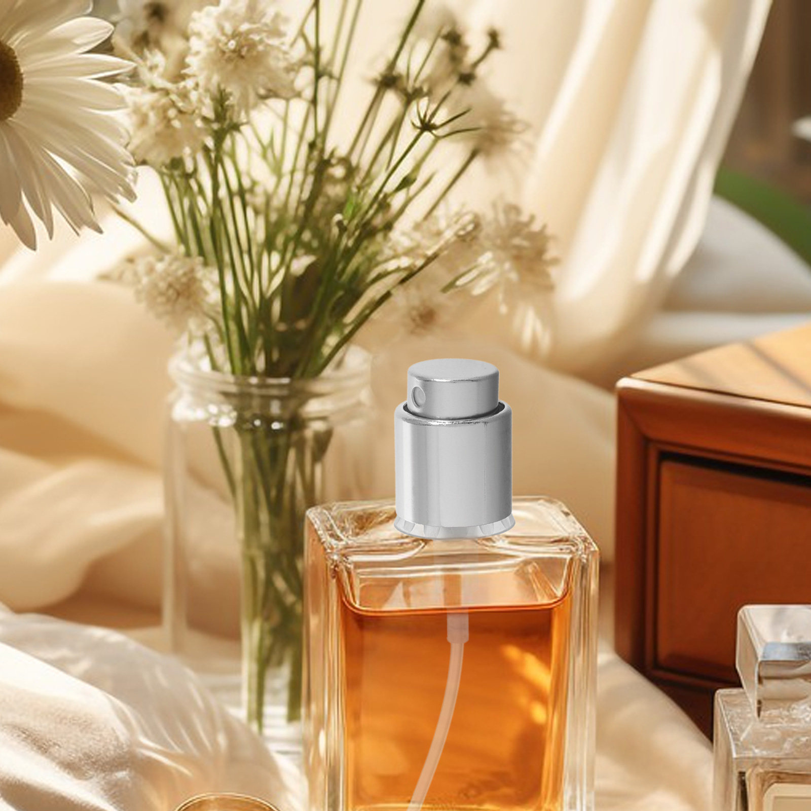 1Set Perfume Bottle Pump Spray - Home Fragrance Edg recension och pris