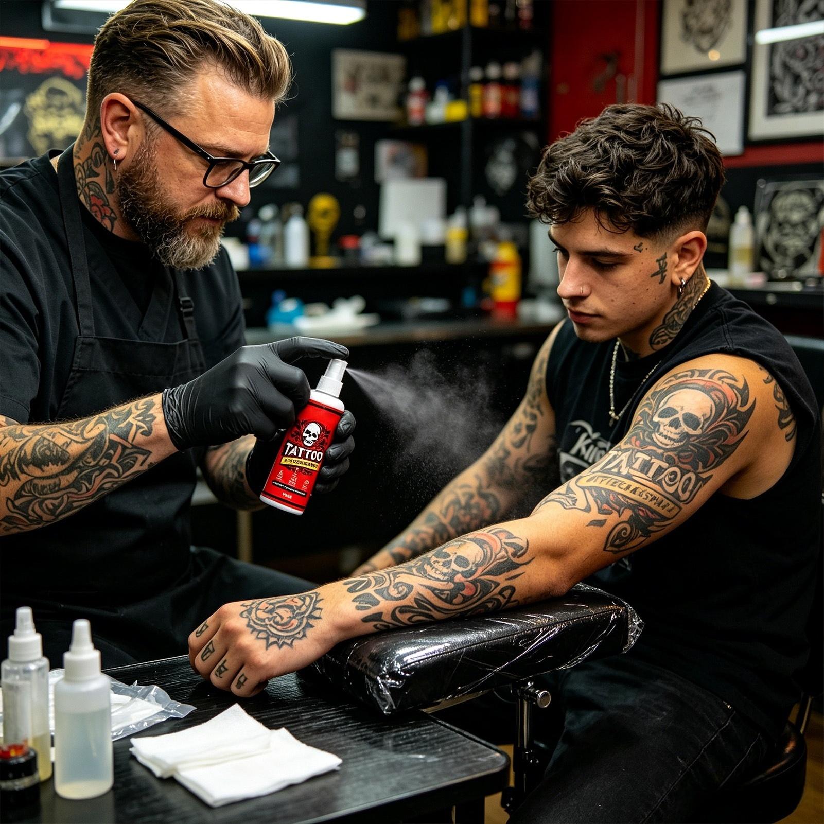 100ml Tattoo Aftercare Spray S - Room Spray Bottle recension och pris