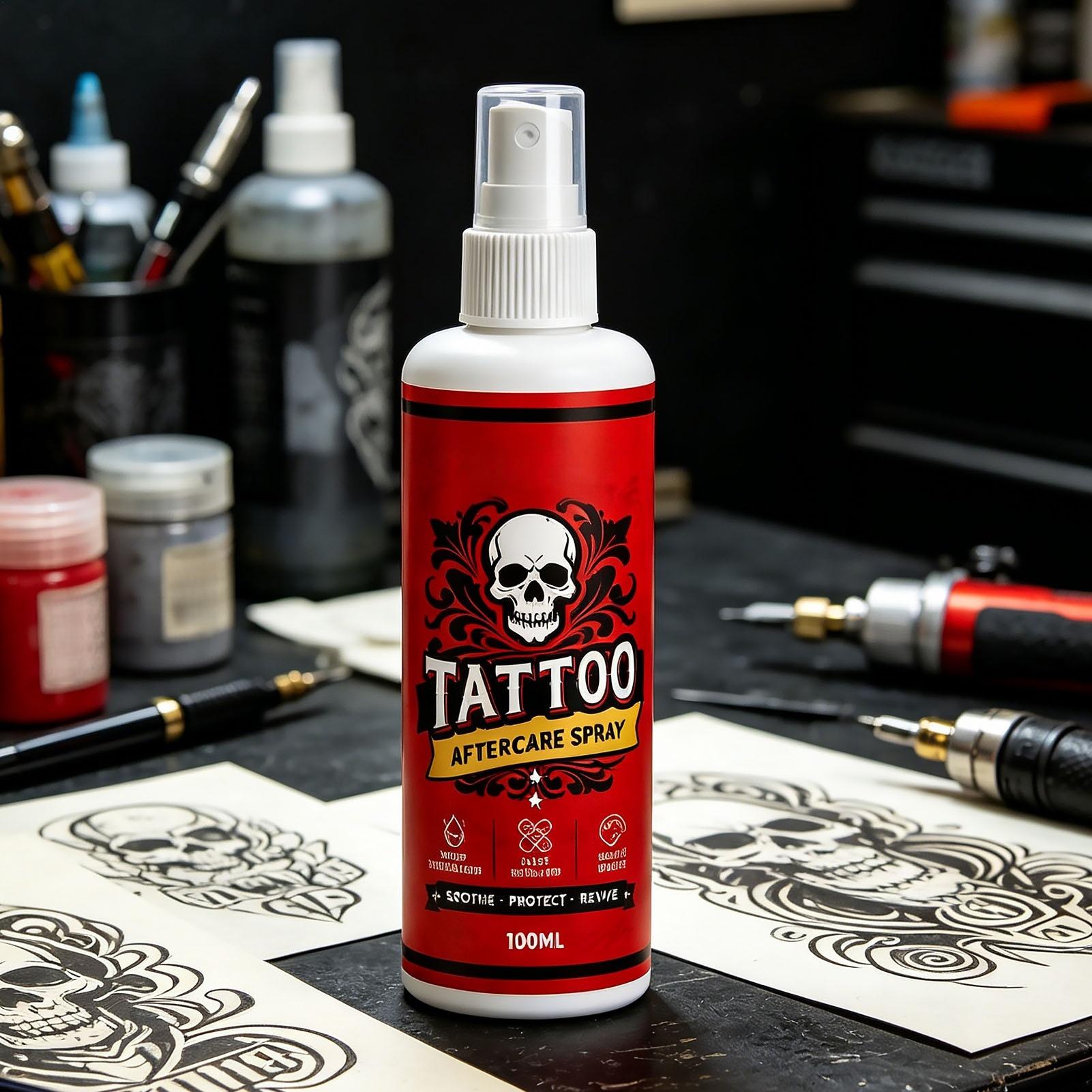 100ml Tattoo Aftercare Spray S - Room Spray Bottle recension och pris