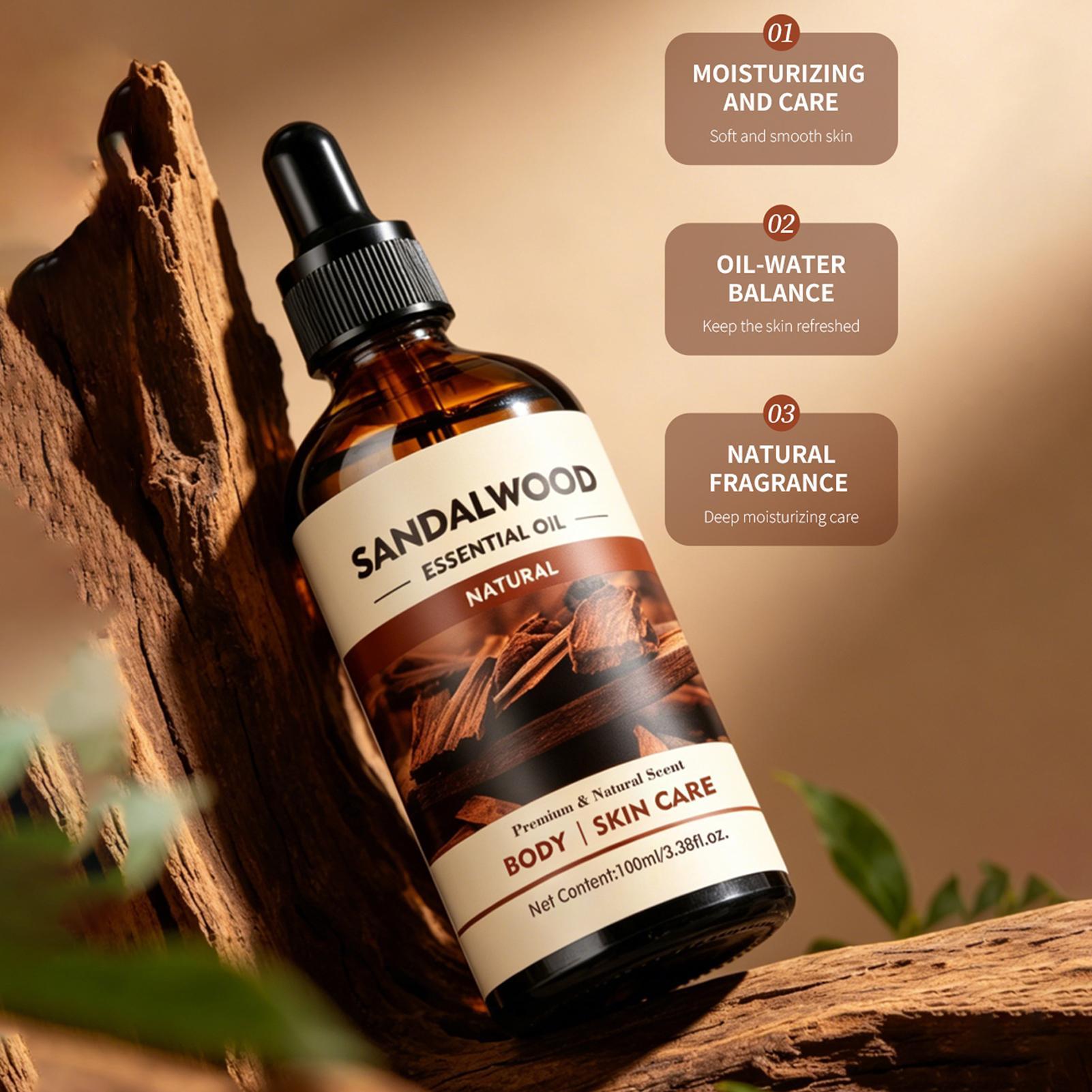 Sandalwood Fragrance Oil 100ml - Home Fragrance Essential Oils recension och pris