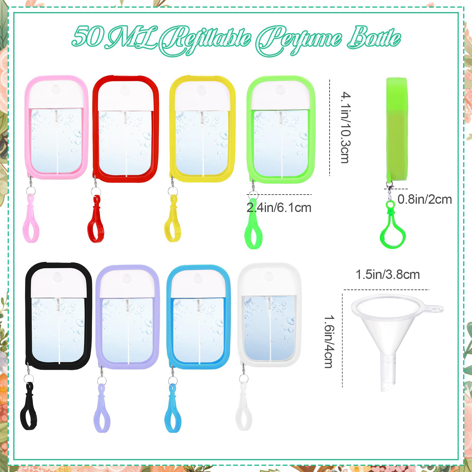 20-1PCS 50ml Card Spray Bottle - Room Spray Bottle recension och pris