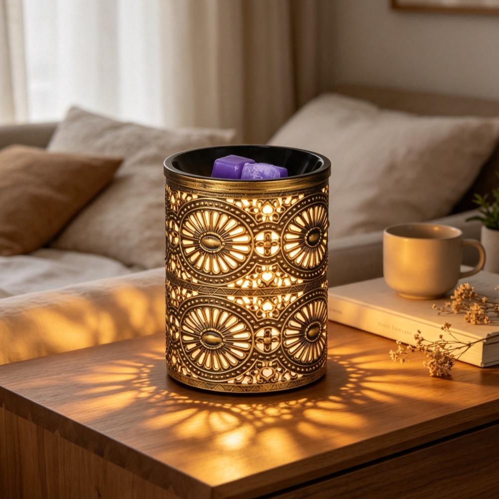 New Fragrance Night Light Gold - Home Fragrance Aromatherapy recension och pris