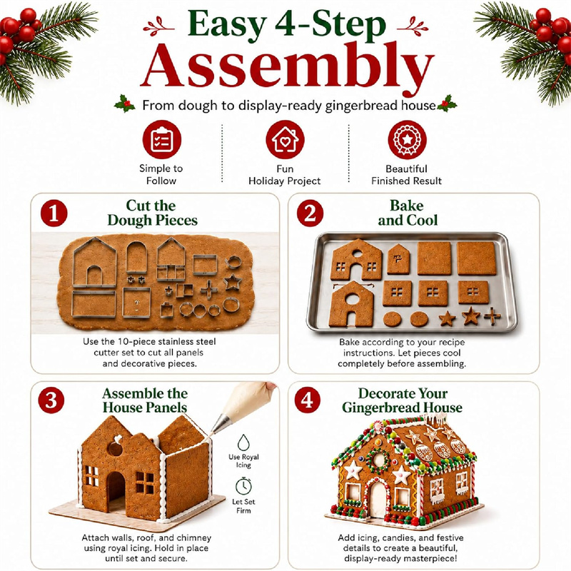 3D Christmas Gingerbread House - Home Fragrance Gingerbread recension och pris